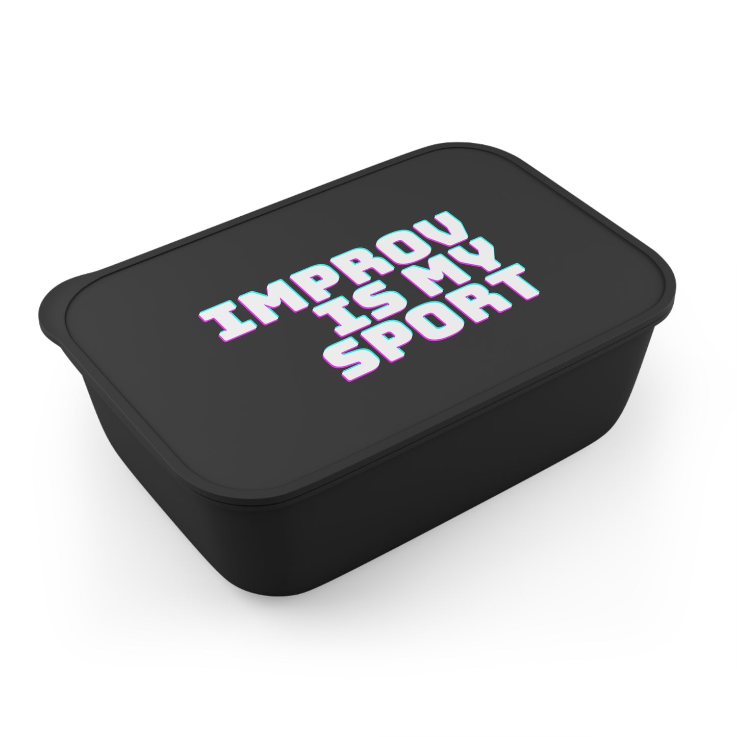 Improv is My Sport - PLA Bento Box with Band and Utensils