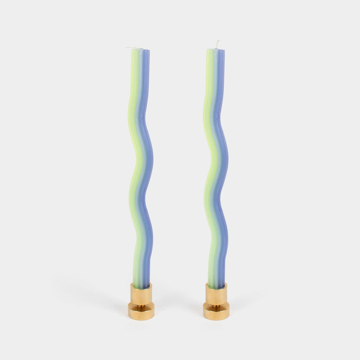Wiggle Candles - 2 Pack Lavender + Green