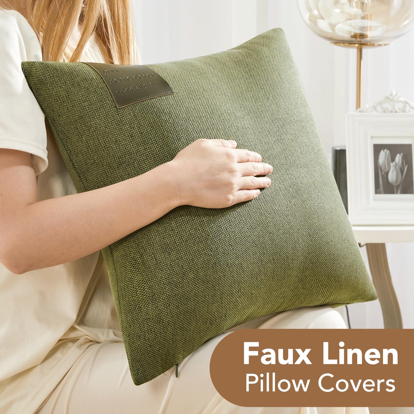 Saddle Brown Lumbar Pillow Covers, 12x20 Inch, 2PCS