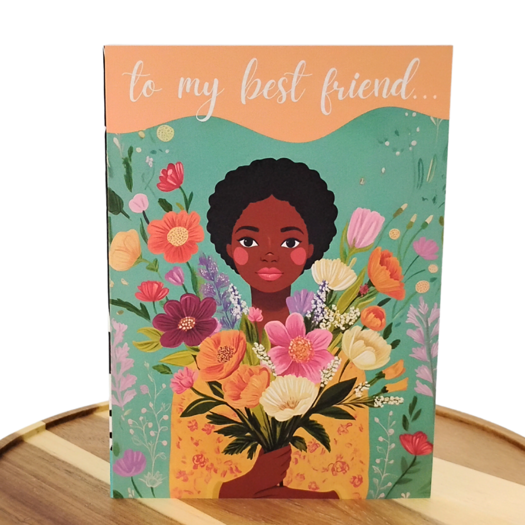 To my Best Friend - Blank Inner Card