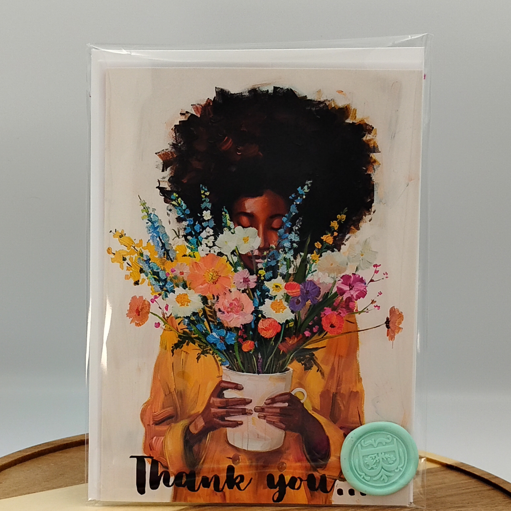 Thank You & Appreciation Card for Mothers or Anyone who has Nurtured You