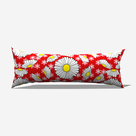 Daisy Fleece Body Pillow