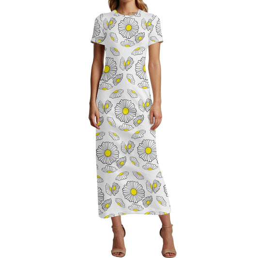 Dandelion Womens Short Sleeve Dress