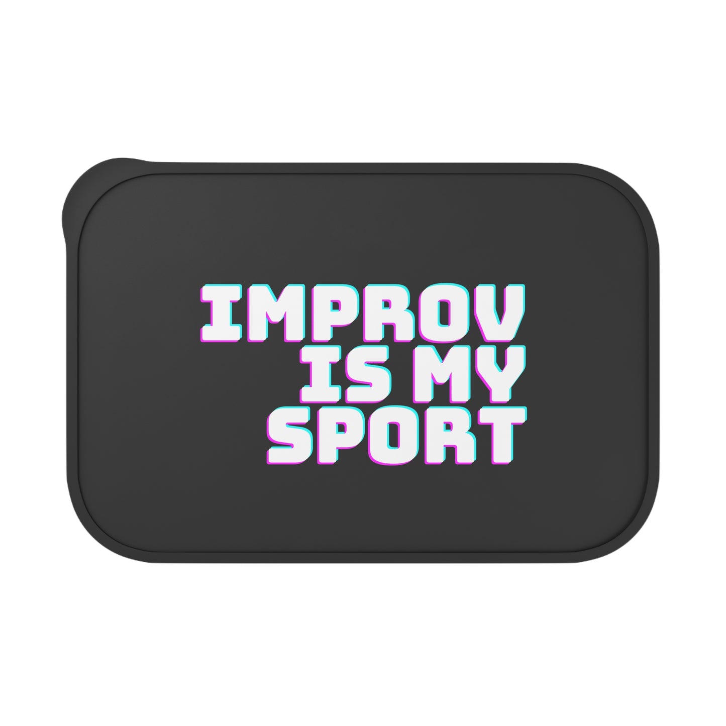 Improv is My Sport - PLA Bento Box with Band and Utensils