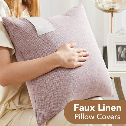 Saddle Brown Lumbar Pillow Covers, 12x20 Inch, 2PCS