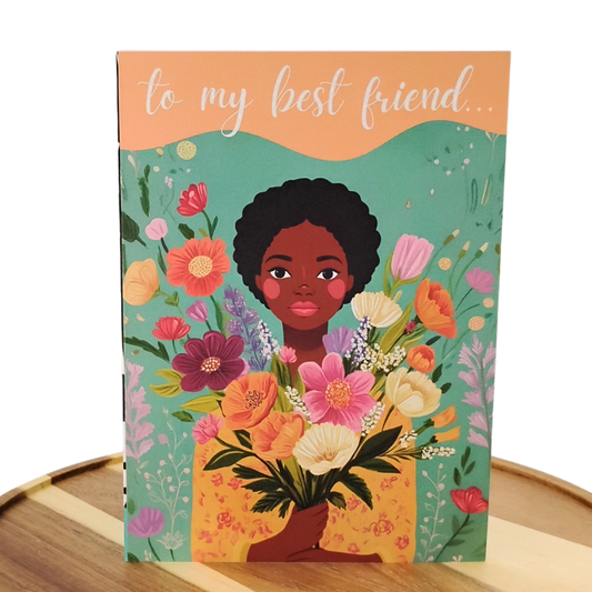 To my Best Friend - Blank Inner Card
