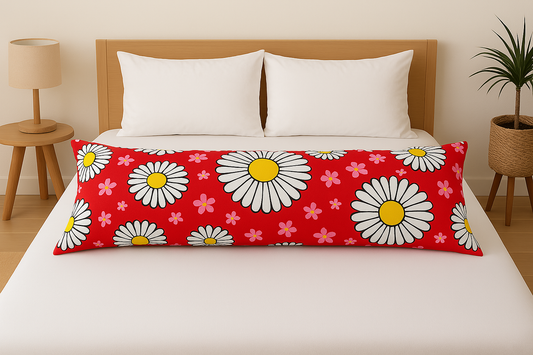 Daisy Fleece Body Pillow