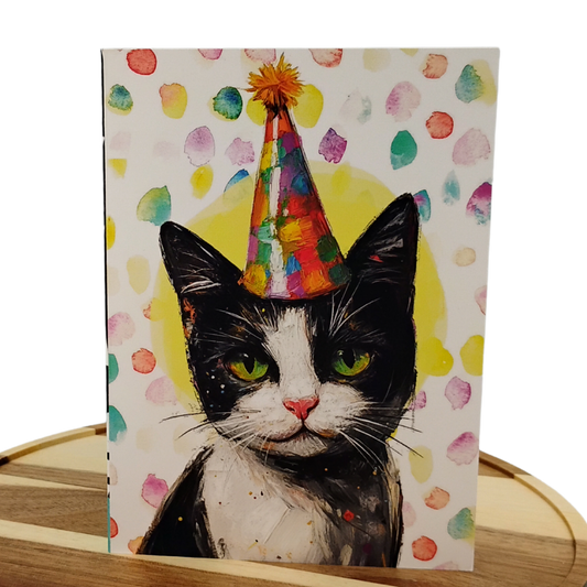 Happy Birthday Card for Cat Lovers