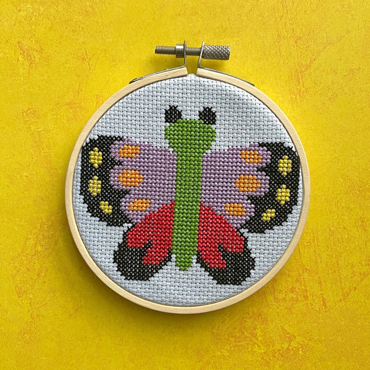 Butterfly by Mary Engelbreit Counted Cross Stitch DIY KIT