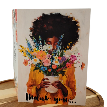 Thank You & Appreciation Card  for Mothers or Anyone who has Nurtured You